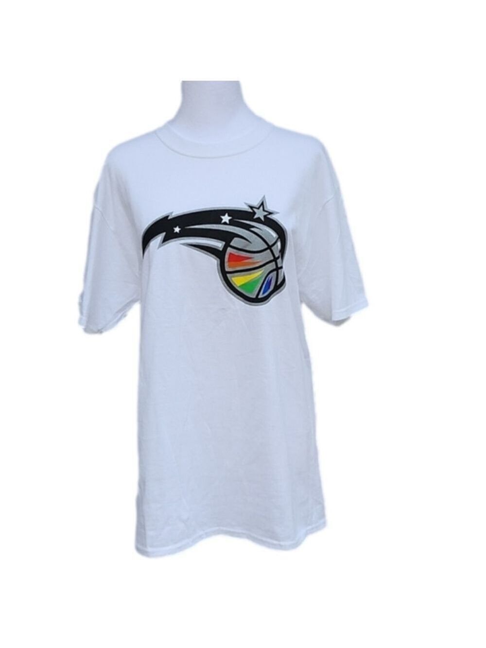 ORLANDO MAGIC NBA PRIDE SHIRT SIZE MEDIUM